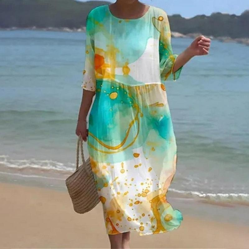 Kelsey Minimalist Floral Ceremony Dress Boutique Collection