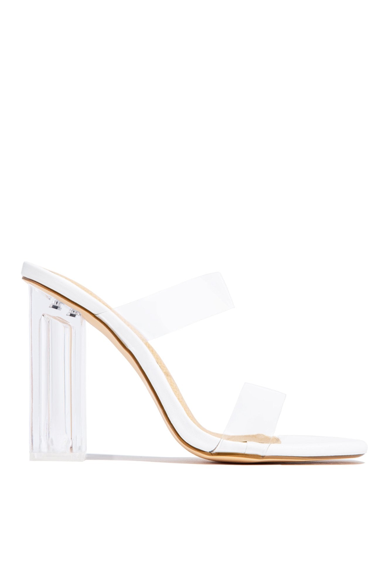Lylah White Heels
