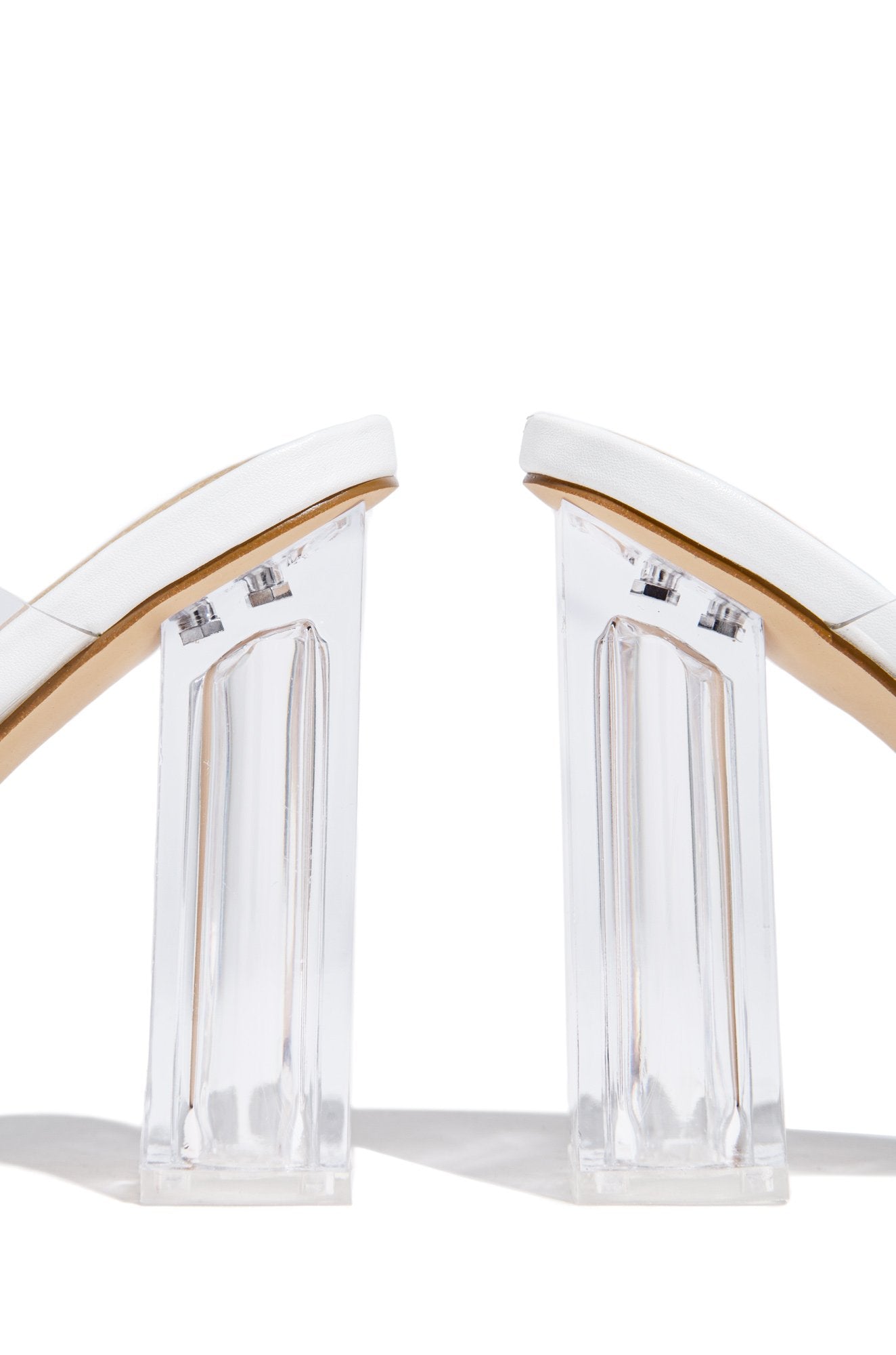 Lylah White Heels