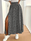 Women's Floral Print Midi Skirt