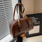 Monochrome Fashion Boston Shoulder Crossbody Bag