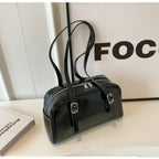 Monochrome Fashion Boston Shoulder Crossbody Bag