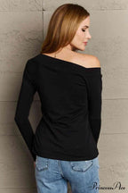 Neck Fall Arm You - Top Asymmetrical For Full Long Culture Code Size