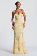 Velour Maxi Dress