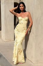 Velour Maxi Dress