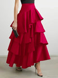 Net Stretch Waist Skirt