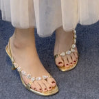 New One-Line Buckle Classic Trend Hot Selling Stiletto Heels 34-39 High Heel