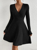 New Slim Sexy Sheath Dress Waist Slimming Short Little Black Dress