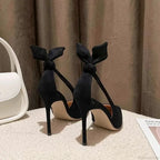 New Suede High Heels Office Stiletto Party Feast Shoes Comfort Women Heels High Heel