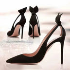New Suede High Heels Office Stiletto Party Feast Shoes Comfort Women Heels High Heel