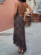 Norah Backless Maxi Dress