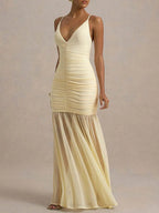 Nyla Backless Maxi Dress