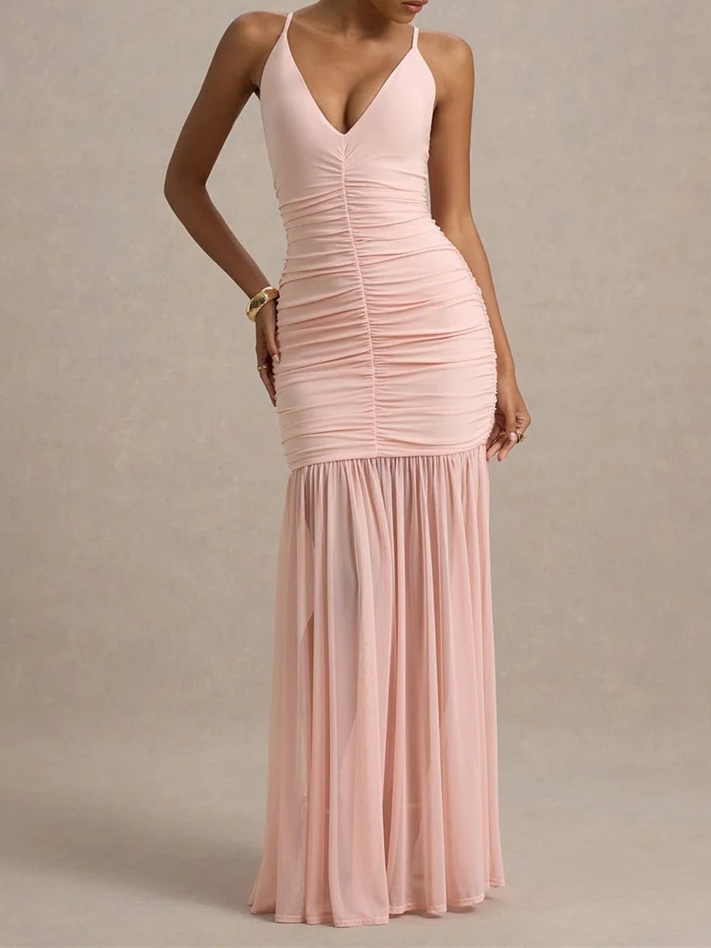 Nyla Backless Maxi Dress