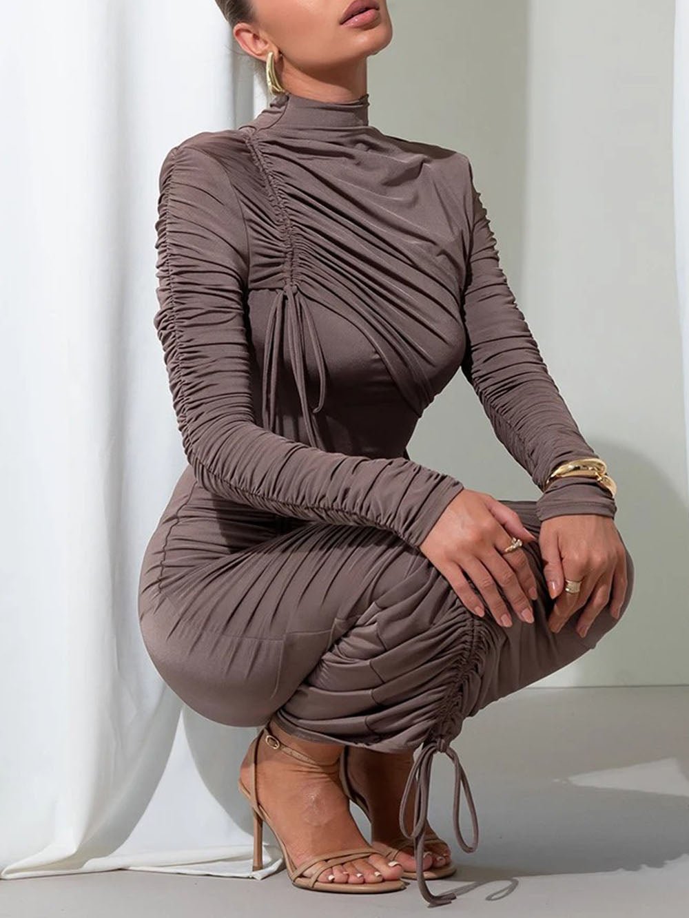 Oakley Long Sleeve Maxi Dress