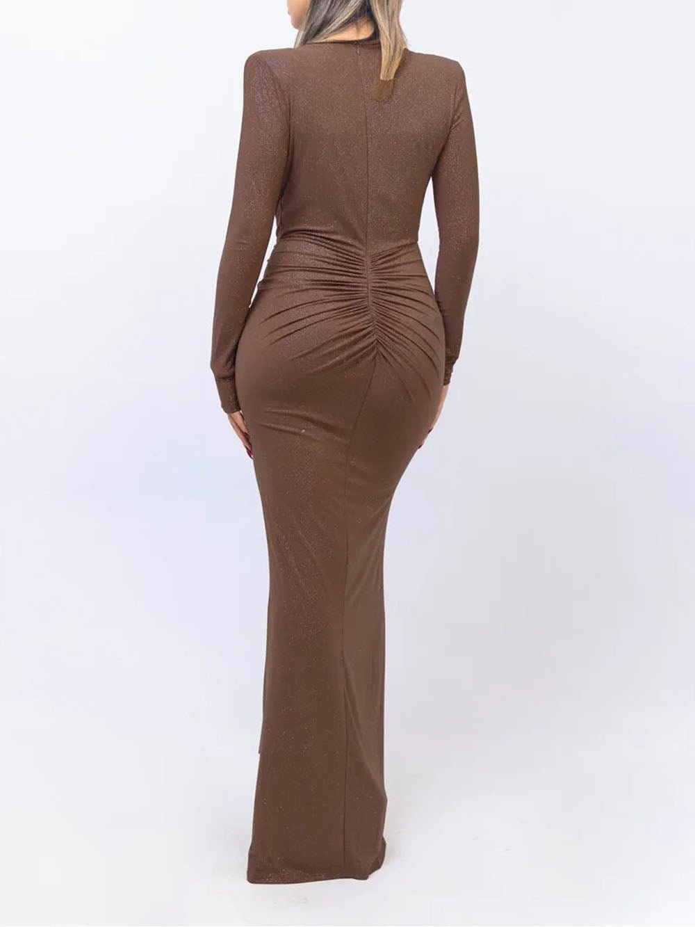 Oaklynn Bodycon Split Maxi Dress