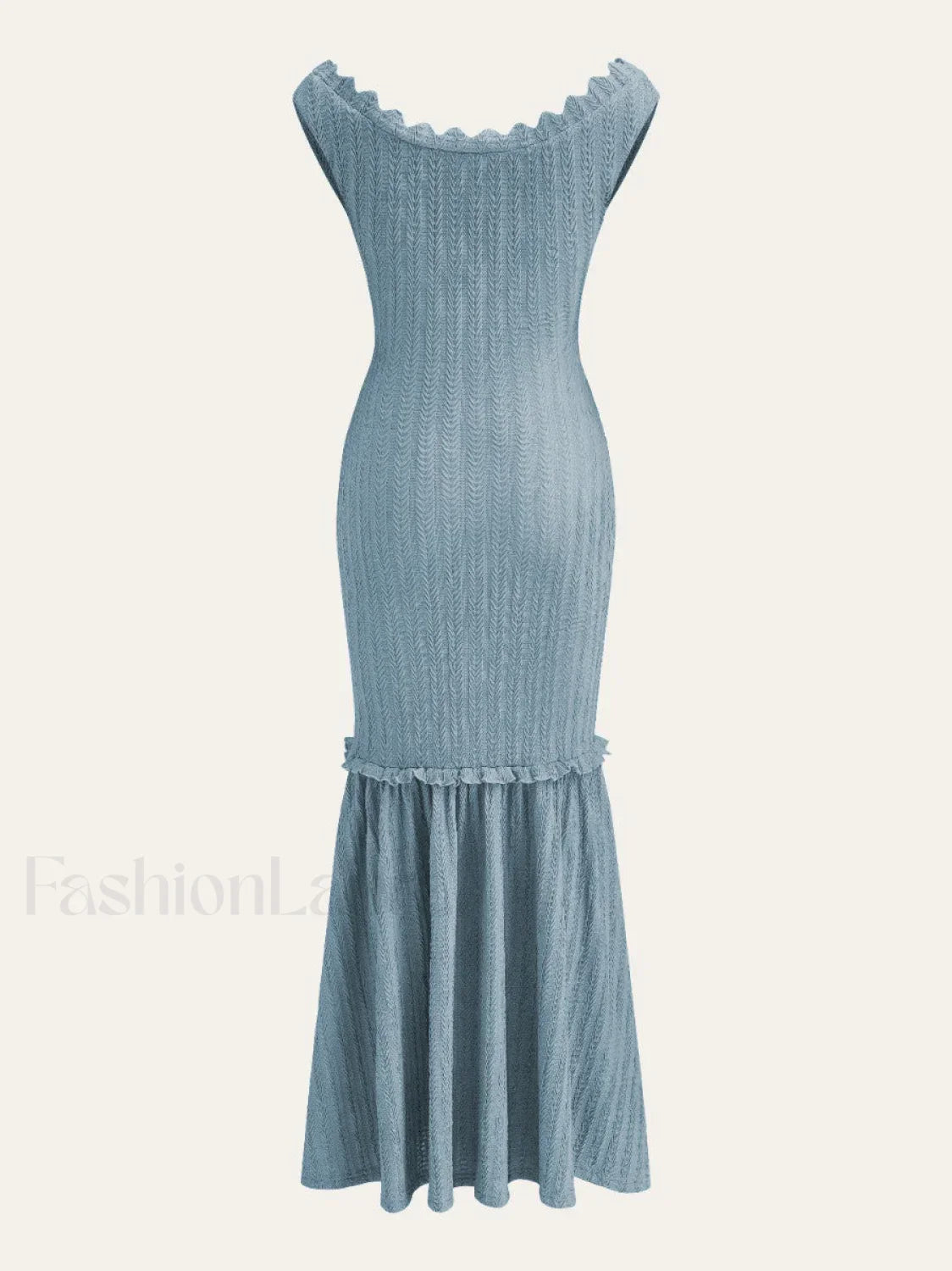Off Shoulder Ruffle Detail Dress