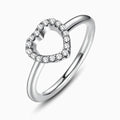 Heart Open Ring