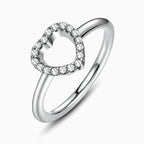 Heart Open Ring