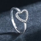 Heart Open Ring