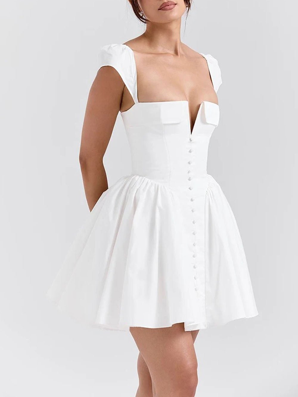 Ophelia Short Sleeve Mini Dress