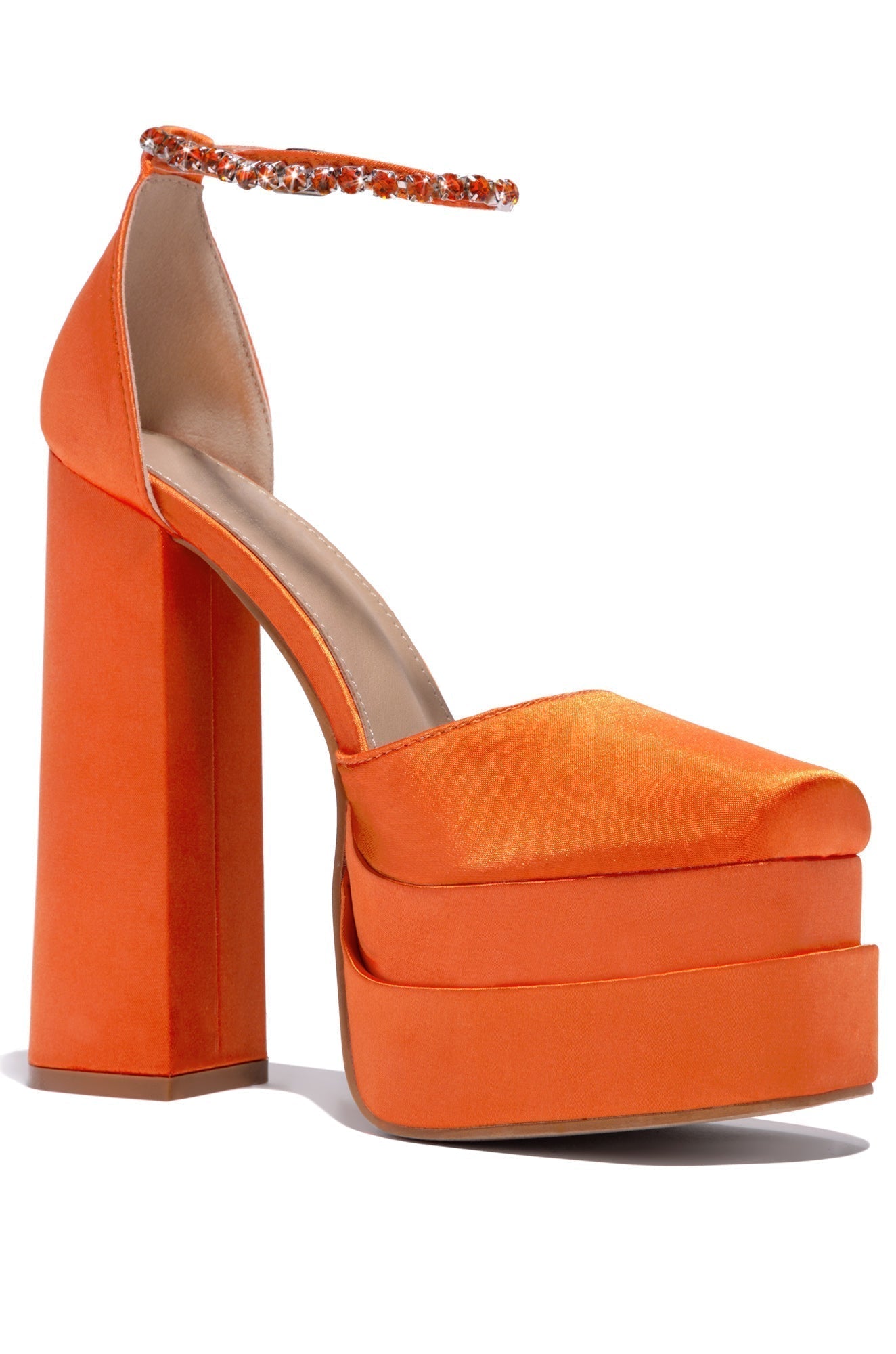 Elana Heel in Orange