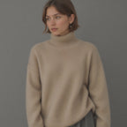 | Women's Winter Oversized Turtleneck Knit Sweater