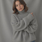 | Women's Winter Oversized Turtleneck Knit Sweater