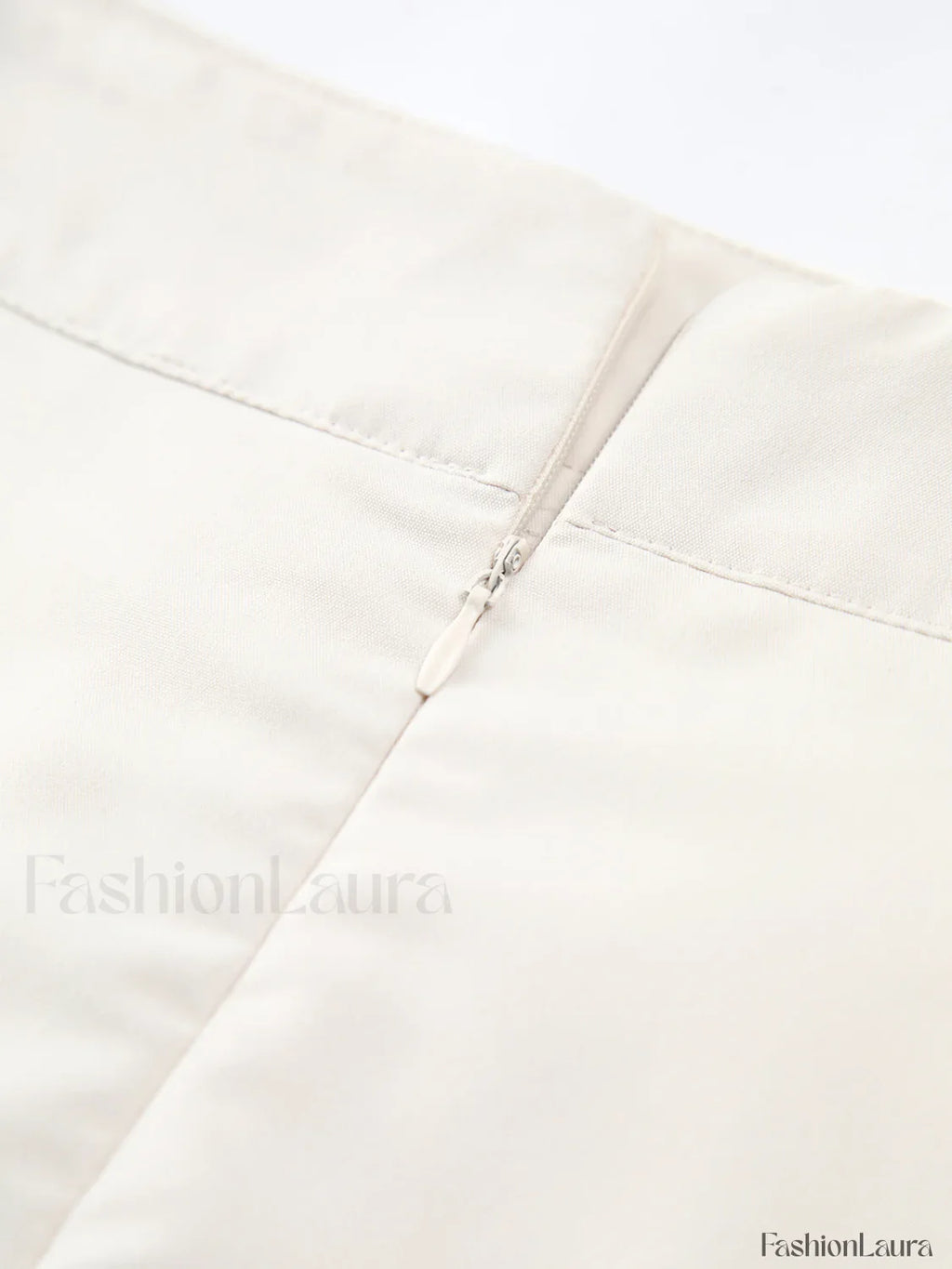 Patchwork Asymmetrical Pleated Buttoned Midi Skirt