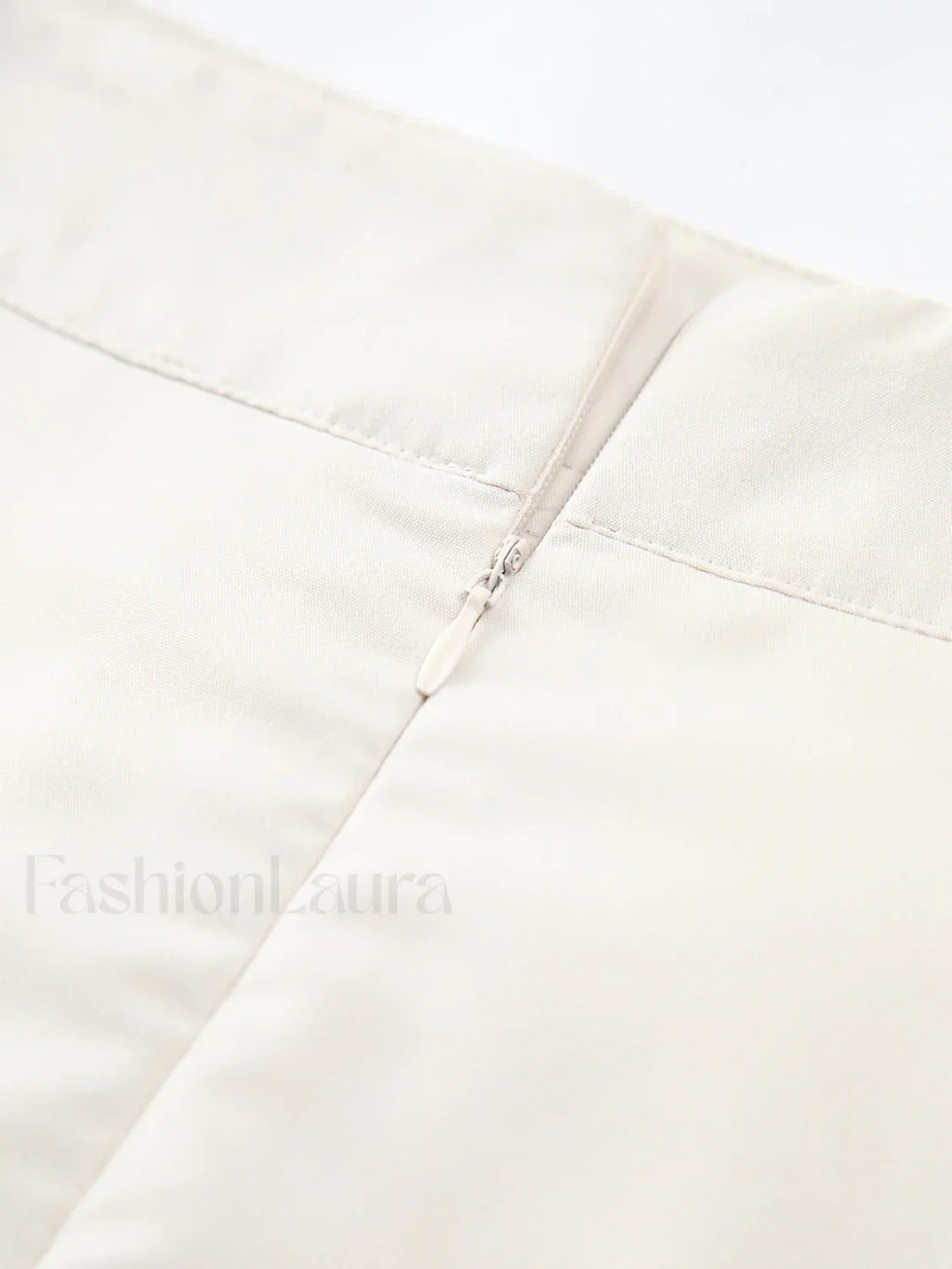 Patchwork Asymmetrical Pleated Buttoned Midi Skirt