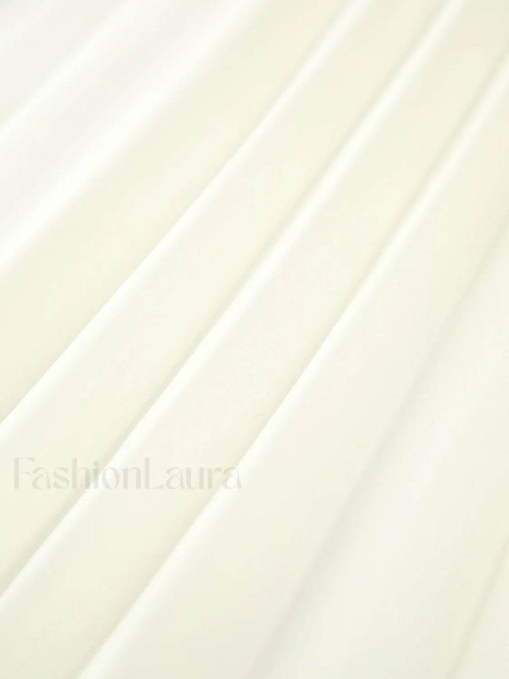Patchwork Asymmetrical Pleated Buttoned Midi Skirt