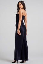 Dole Bandeau Sheath One Neck Maxi Dress