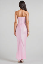 Rosi Strapless Corset Maxi Dress