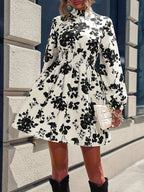 Peyton Floral Long Sleeve Mini Dress