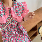 Secret Garden Collar Floral Dress
