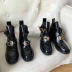 Platform British Style Retro Chelsea Gothic Boot