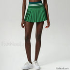 Pleated Tennis High Waist Sport Skirt