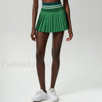 Pleated Tennis High Waist Sport Skirt