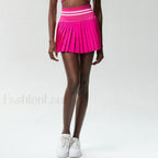 Pleated Tennis High Waist Sport Skirt