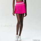 Pleated Tennis High Waist Sport Skirt