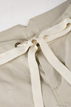 Pocket Patchwork Loose Wide Leg Cargo Pants