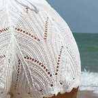 Polyester Knitted Bikini Block Short