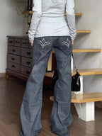 Precious Stone Medieval Slim Flare Pant