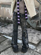 Precious Stone Medieval Slim Flare Pant