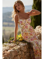Print Bodycon Floral Dress