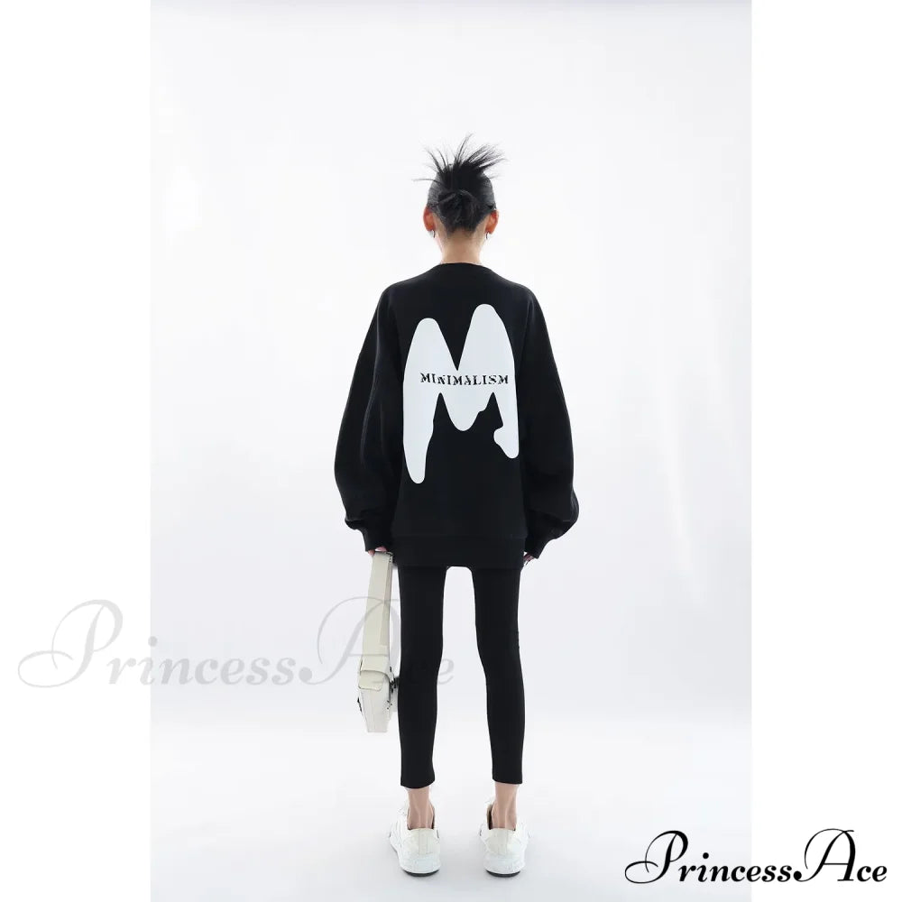 Printed Trendy Loose Casual Cozy Hoodie