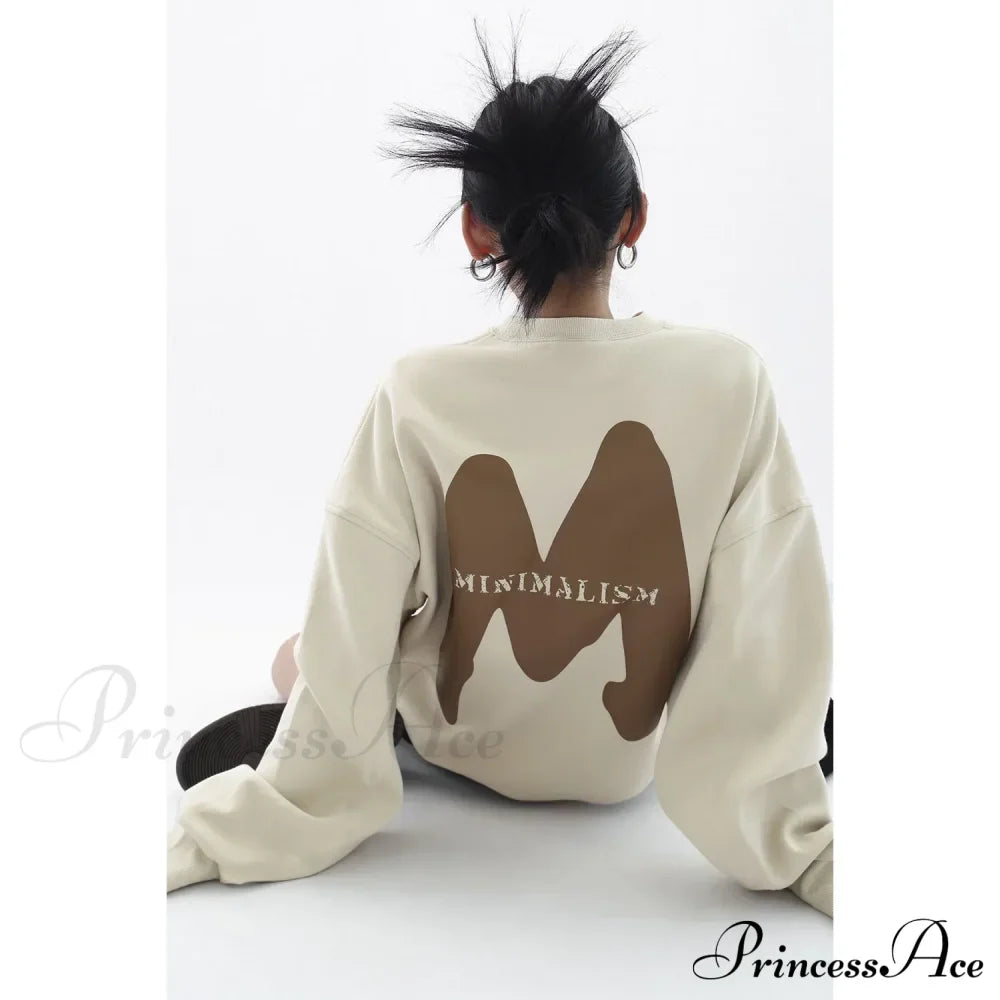 Printed Trendy Loose Casual Cozy Hoodie