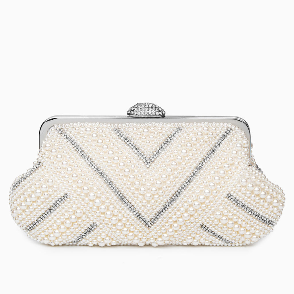 Elegant Pearl Evening Clutch