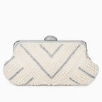 Elegant Pearl Evening Clutch