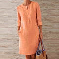 Eulalia Effortless Spring/summer Dress Chic Silhouette Collection
