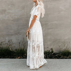 Molly Aesthetic Long Dress Flowing and Breathable Statement Occasion Edit